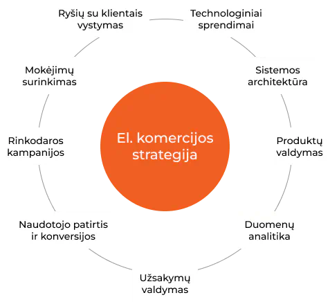 E-commerce development strategy